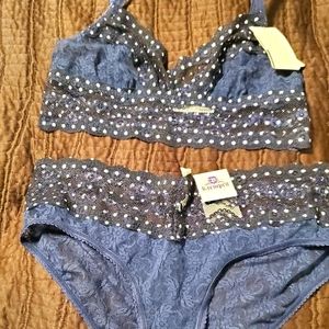B.tempt'd lace bralette and panties
